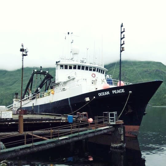 Ocean Peace in Dutch Harbor preparing for the next trip