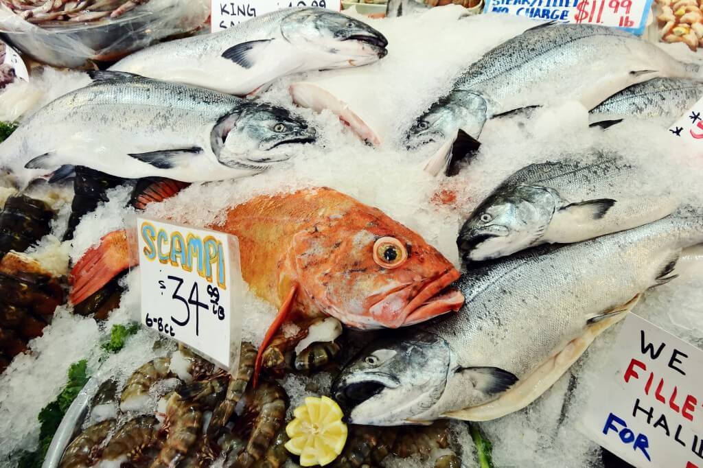 fish market Seattle